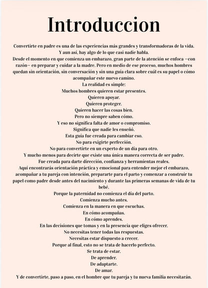 El Rol del Padre en el Embarazo (Guia, pdf)
